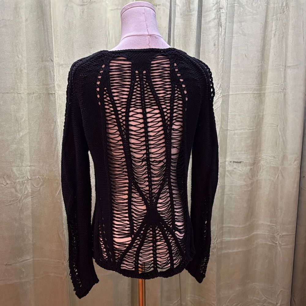 Generation Love Black Knit Sweater, XS